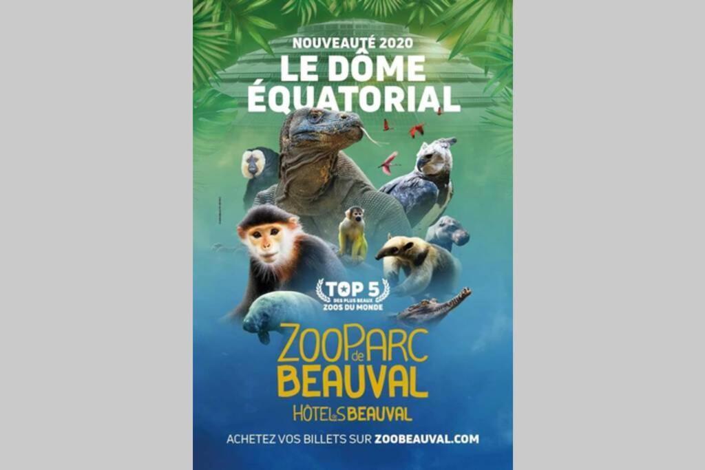 Les Bruyeres De Jeanne Et Rene Zoo De Beauval A 20Min,Chateaux Tout Inclus Fontguenand Luaran gambar